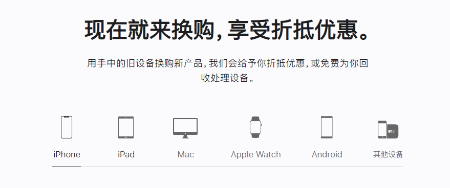 后安镇苹果手机维修分享iPhone以旧换新的去处 