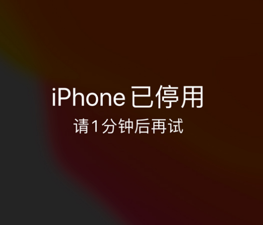 后安镇苹果手机维修分享:iPhone 显示“不可用”或“已停用”怎么办？还能保留数据吗？ 