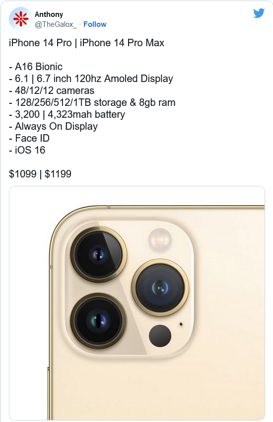 后安镇苹果14维修分享iPhone 14全系涨价 