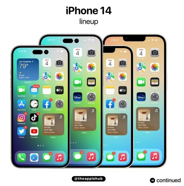 后安镇苹果14维修分享iPhone 14全家福 