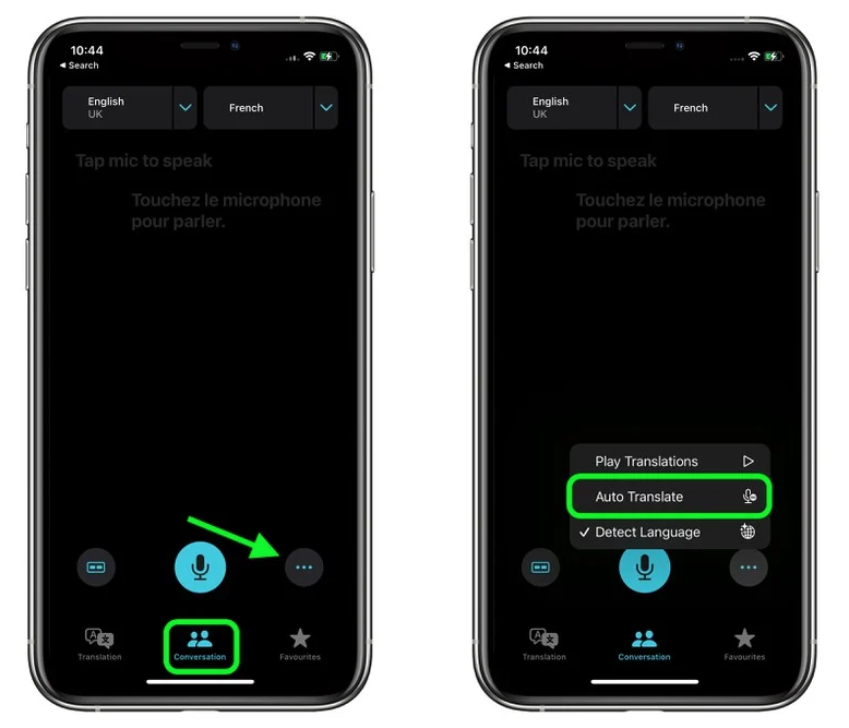 后安镇苹果手机维修分享iOS 15 “翻译” App 新改进 
